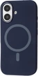Чехол для смартфона Apple iPhone 16 BeCover FIBRA Silicone OmniMag Deep Blue (BC_716226) - изображение 1