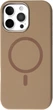 Чехол для смартфона Apple iPhone 16 Pro Max BeCover FIBRA Silicone OmniMag Brown (BC_716233) - изображение 1