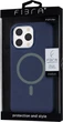 Чехол для смартфона Apple iPhone 16 Pro Max BeCover FIBRA Silicone OmniMag Deep Blue (BC_716235) - изображение 2