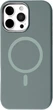 Чехол для смартфона Apple iPhone 16 Pro Max BeCover FIBRA Silicone OmniMag Gray (BC_716236) - изображение 1