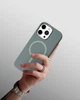 Чехол для смартфона Apple iPhone 16 Pro Max BeCover FIBRA Silicone OmniMag Gray (BC_716236) - изображение 4