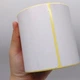 Этикетка самоклеящаяся MIC ECO 101x101.5 мм термобумага для печати штрих-кодов в рулоне 500 штук белая для маркировки товаров на складах и в магазинах - изображение 2