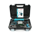Лазерный уровень Makita SK700GDZ 4D 16 линий нивелир самовыравнивающийся зеленый 515 нм аккумуляторный 3.7 В 5000 мАч 20 м строительный профессиональный для плитки стен пола потолка ремонта монтажа со штативом кейсом - изображение 9