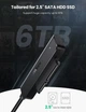 Внешний карман UGREEN CM321 USB-A to 2.5-Inch SATA Converter 50см - изображение 3