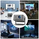 Проектор MAGCUBIC HY450 GT портативний домашній кінотеатр 1100 ANSI ліцензійний Google TV grey - зображення 7