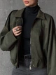 Бомбер 9074р4955 хаки one size - изображение 3