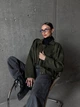 Бомбер 9074р4955 хаки one size - изображение 4
