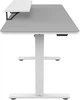 Biurko z elektryczną regulacją wysokości Cougar E-Star 140x60 cm White (4710483779664) - obraz 4