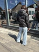 Куртка женская с отстежным капюшоном 50р черная - изображение 3