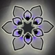 Люстра світлодіодна стельова LUMINARIA AZALIA RGB 150W 12R APP 815х110 CHROME/ICE 220V IP20, LED світильник з пультом ДУ - зображення 7