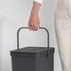 Відро для сміття Brabantia Sort&Go 12 л темно-сірий 109805 (00800384) - зображення 9