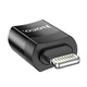 Перехідник HOCO UA17 Lightning M / USB Type-C F, чорний - изображение 3
