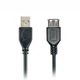 Кабель Cablexpert CCP-USB2-AMAF-10 USB 2.0 A-тато/A-мама, 3 м, чорний - изображение 1