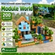 Магнитный конструктор Майнкрафт Module World, 200 деталей (Конструктор для детей) - изображение 6