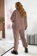 Спортивний костюм жіночий на флісі, колір мокко, 4XL 257R90 - изображение 5