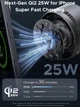 Беспроводное зарядное устройство UGREEN MagFlow Pro Qi2.2 25W 2 in 1 Magnetic с TEC-охлаждением, кулером и дисплеем - изображение 5