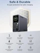 Зарядное устройство UGREEN Nexode Pro 160W с выдвижным кабелем, умным дисплеем и управлением с помощью приложения, 4-портовый GaN поддерживает AVS PD 3.1 и QC4.0 - изображение 13
