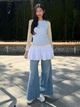 Юбка мини летняя женская Uniqlo 532551164 M Белая (1161953034) - изображение 17