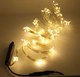 Гирлянда Конский хвост USB, 400 LED, 20 нитей, 2 метра, Теплый Белый - изображение 5