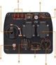 Генератор инверторный бензиновый MXR 3500 (3 кВт), однофазный, 220В, 50 Гц, объем бака 4 л, ручной запуск (YT33384) - изображение 11