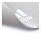 Килимок для йоги Adidas сірий 176 х 61 х 0,8 см для пілатесу та тренувань нековзкий - зображення 4