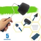 Комплект малярських валиків для фарбування стін і стелі Paint Roller / Валики для фарбування стін - зображення 6