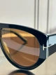 Сонцезахисні окуляри Tom Ford FT1044 чорні оверсайз авіатор, бурштинова лінза, унісекс, - зображення 13