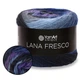 Пряжа YarnArt Lana Fresco, Сиренево-серый градиент №8101 - 100 г / 380 м, секционная шерстяная пряжа для шалей, бактусов, свитеров и аксессуаров - изображение 1