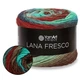 Пряжа YarnArt Lana Fresco, Глубина океана №8112 - 100 г / 380 м, секционная шерстяная пряжа для шалей, бактусов, свитеров и аксессуаров - изображение 1