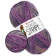 Пряжа YarnArt Forza Stripe, №2809 - 100 г / 420 м, носочная пряжа секционного окрашивания для вязания носков, варежек и одежды - изображение 1