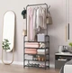 Напольная вешалка для одежды 178х60х26см, Clothes Rack Up, Черная - изображение 2