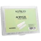 KOMILFO Acry Gel Top Nail Forms Modern Верхні форми для нарощування мигдаль, 120 шт - изображение 1
