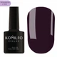 KOMILFO Deluxe Series HEMA/TPO FREE №D102 Гель-лак чорно-фіолетовий, 8 мл - зображення 1
