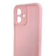 Чехол силиконовый Soft Touch для Tecno Spark Go 2 (KM4) розовый (Полная защита камеры) - изображение 4