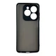 Чехол для телефона Tecno Spark 20C BG7n с 3D принтом бантики с сердцами с высокими бортами с защитой камеры черный - изображение 2
