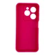 Чехол силиконовый Soft Touch для Tecno Spark Go 2024 (BG6) малиновый (Полная защита камеры) - изображение 2
