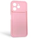 Чехол силиконовый Soft Touch для Tecno Spark 40 (KM5n) розовый (Полная защита камеры) - изображение 1