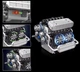 Конструктор Mould King двигатель BMW s55 engine 744 детали 10213 - изображение 4