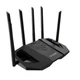 Беспроводной игровой маршрутизатор ASUS TUF Gaming BE6500 с Wi-Fi 7, 1×WAN и 3×LAN портами 2.5 Гбит/с Black (TUF-BE6500) - изображение 2