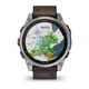 Авіаційний годинник Garmin D2 Mach 2 Titanium 47мм з Oxford Brown коричневим шкіряним ремінцем 010-02904-31 - зображення 5