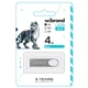 Флеш-накопичувач Wibrand USB 2.0 Irbis 4Gb Silver - изображение 2