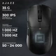Бездротова миша Ajazz AJ200 Near Link AI MC White (AJ200-NL-AI-MC-W) - изображение 14