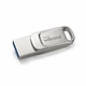 Флеш-накопичувач Wibrand USB 3.2 Gen1 Bee 256GB USB Type-A/USB Type-C Silver - изображение 4