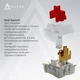 Дротова механічна клавіатура Ajazz NK68 V2 Red Switch (NK68-V2-R-PWB) - зображення 9