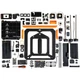 Принтер 3D Prusa CORE One+ KIT (FDM 1.75mm 250x220x270 mm USB Ethernet WiFi чорний DIY assembly kit (PR-15277) - зображення 3