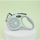 Автоматичний повідець-рулетка для собак і котів Pet Dog Retractable Leash Зелений нейлон 3 м, однокнопкове гальмо/фіксація, металевий карабін (антикорозійний), для малих і середніх порід, Артикул ТМ55 - зображення 1