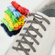 Шнурки еластичні для взуття з фіксатором | Без завязок | Ліниві шнурівки | #4 Сіро-коричневий - зображення 1