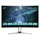 Монітор ASGARD Gaming 27" VA Black Curved 200Hz (AS275QC) - зображення 1