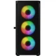 Корпус LogicConcept PORTOS MESH+GLASS ARGB fans 4x120mm BLACK без БЖ ATX (AT-PORTOS-10-0000000-0002) - зображення 3