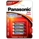 Батарейка Panasonic AAA LR03 Pro Power * 4 (LR03XEG/4BP) - изображение 1